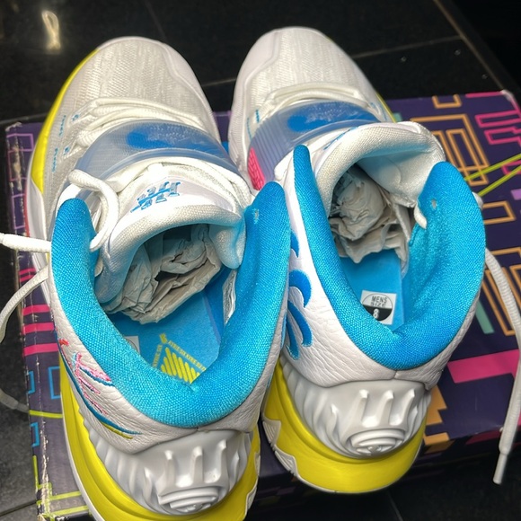 Nike Kyrie 6 White, Blue and Pink Sneakers - Picture 6 of 10